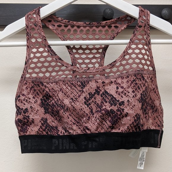 39% OFF — Victoria's Secret Pink Mesh Sports Bra - Picture 1 of 4